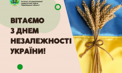 Вітаємо з Днем Незалежності України!